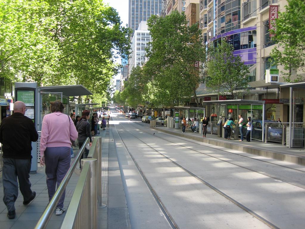 Absolute Collins Apartments Melbourne Luaran gambar